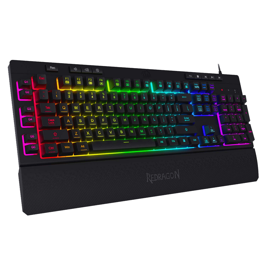 Shiva K512 Wired Membrane Keyboard Black 1