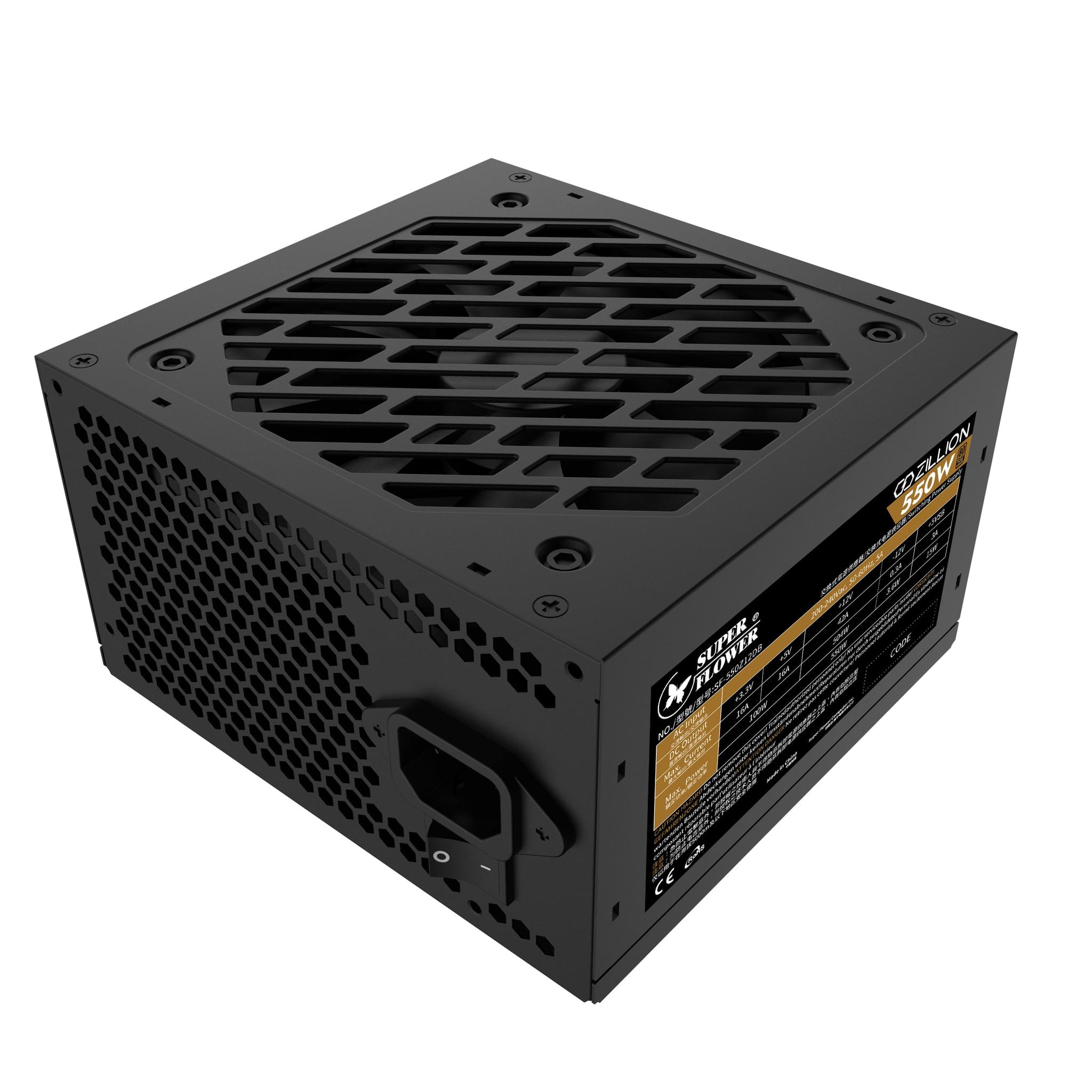 Superflower 550W Zillion Bronze Power Supply 2