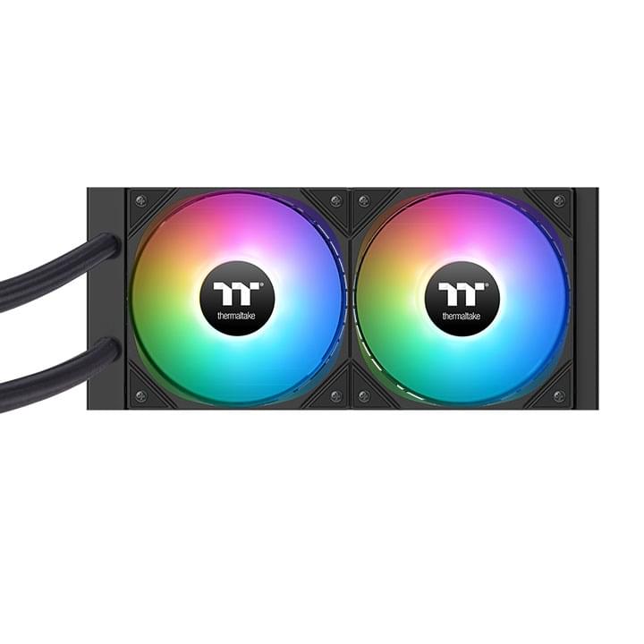 Thermaltake LA240-S ARGB 240mm CPU Liquid Cooler Black Copper Base 350W TDP - Image 7
