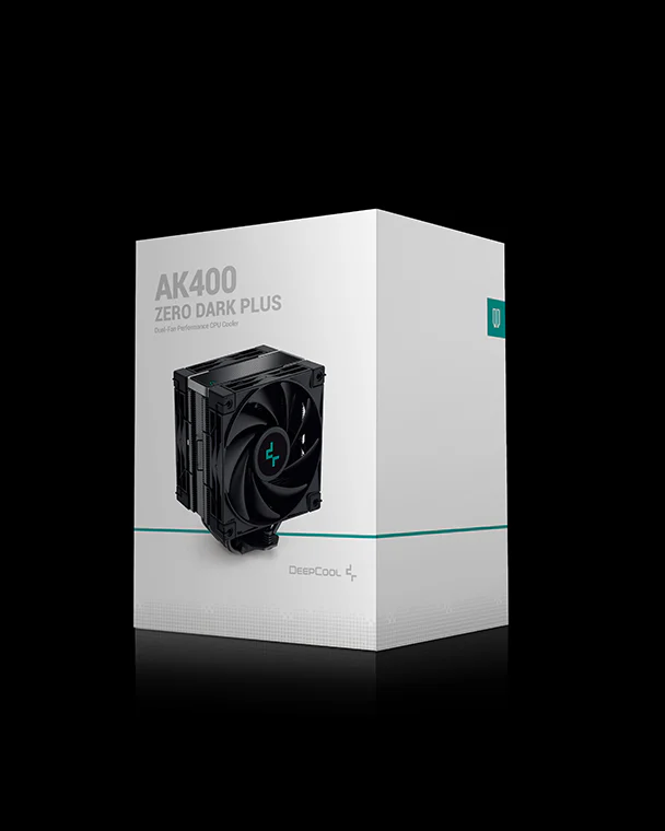 Deepcool AK400 Zero Dark Plus Black Cooler