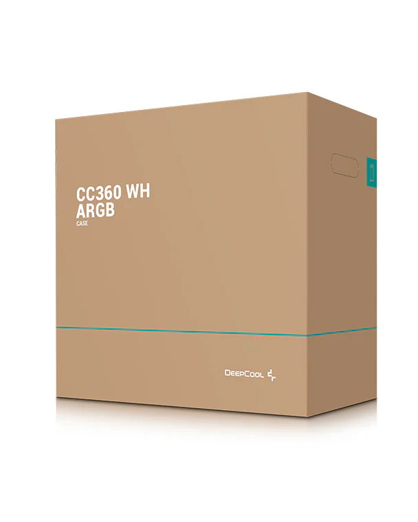 Deepcool CC360 WH ARGB Micro ATX Chassis