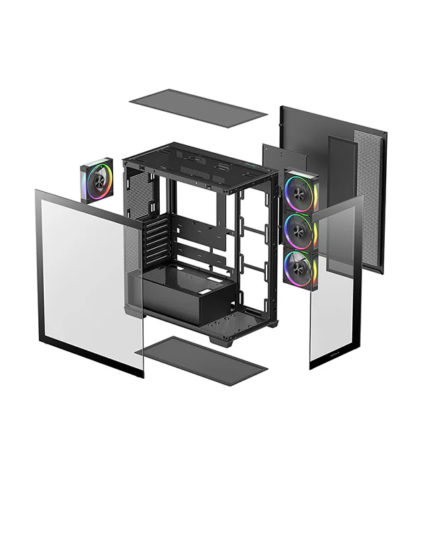 Deepcool CG580 4F V2 Black Cabinet 5