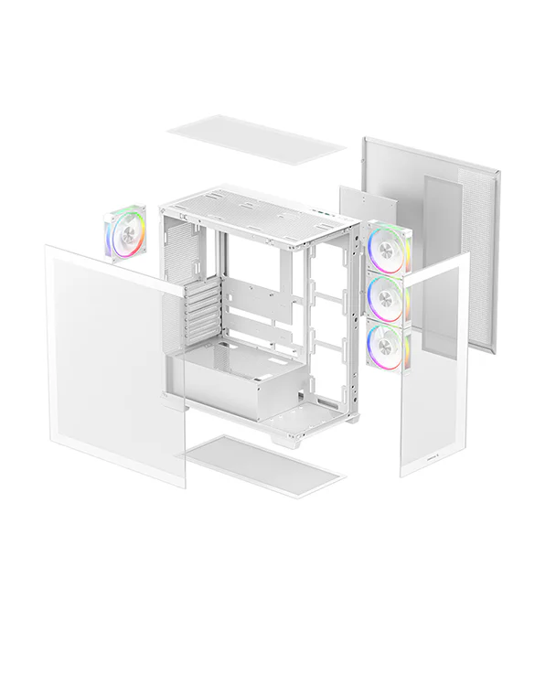 Deepcool CG580 4F V2 White Cabinet 5