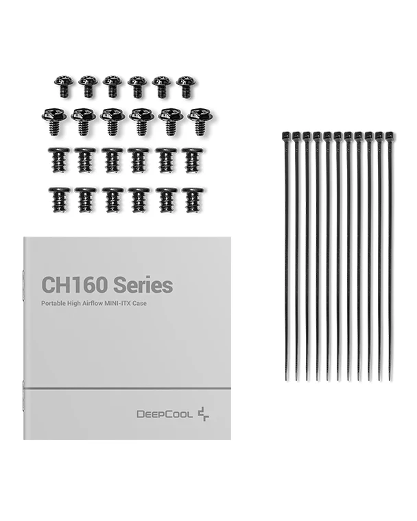 Deepcool CH160 Black Desktop Cabinet 5