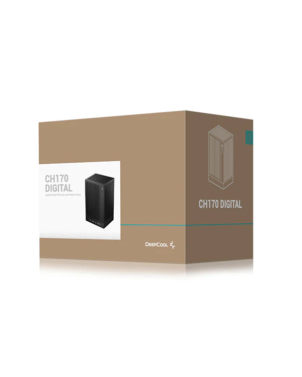 Deepcool CH170 Digital Black Desktop Case