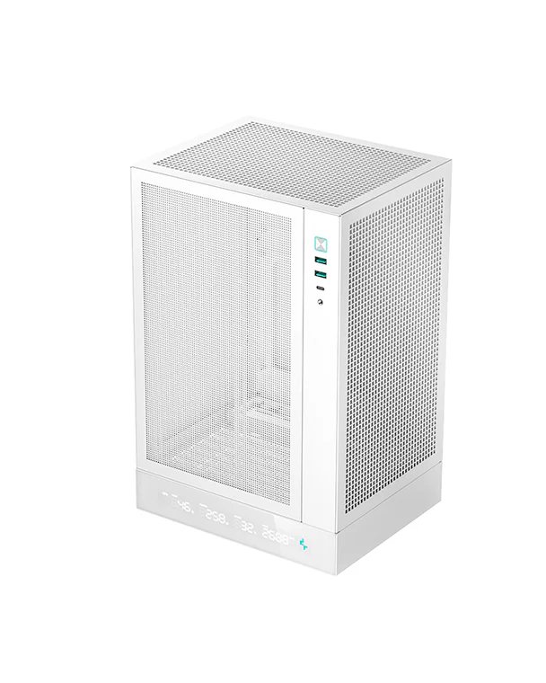 Deepcool CH170 Digital White Desktop Case 1
