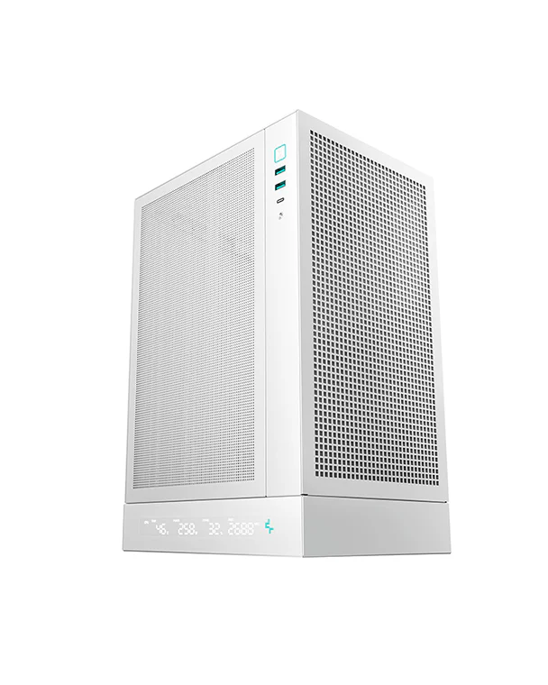 Deepcool CH170 Digital White Desktop Case 2