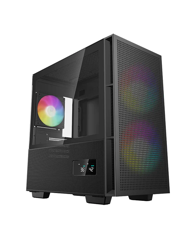 Deepcool CH360 Digital Black Desktop Cabinet 1