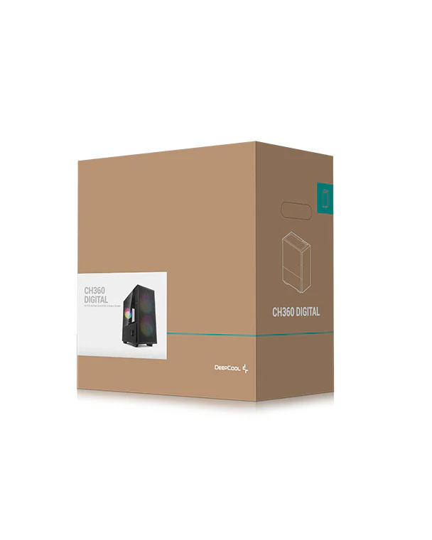 Deepcool CH360 Digital Black Desktop Cabinet