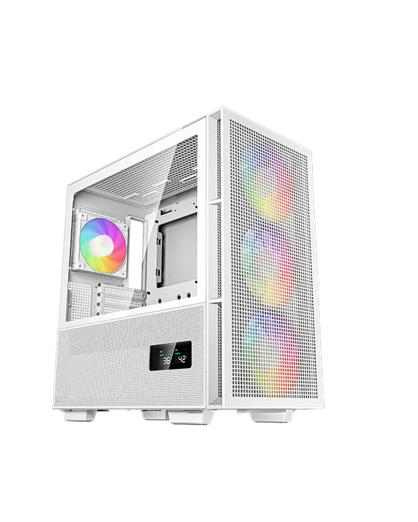 Deepcool CH560 Digital White Desktop Case 1