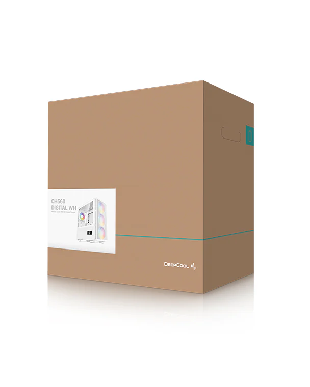 Deepcool CH560 Digital White Desktop Case