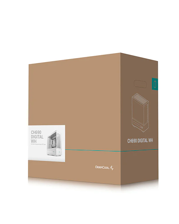 Deepcool CH690 Digital White Desktop Case
