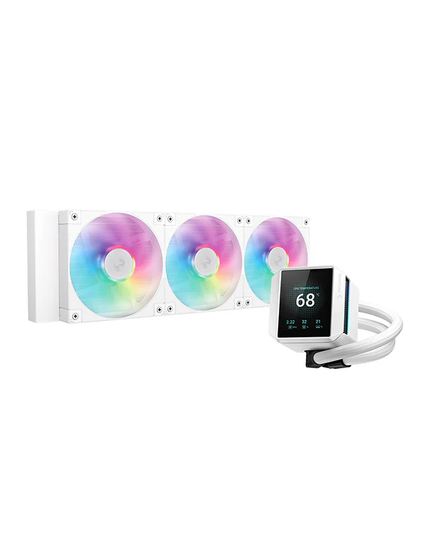 Deepcool MYSTIQUE 360 ARGB White Cooler 1