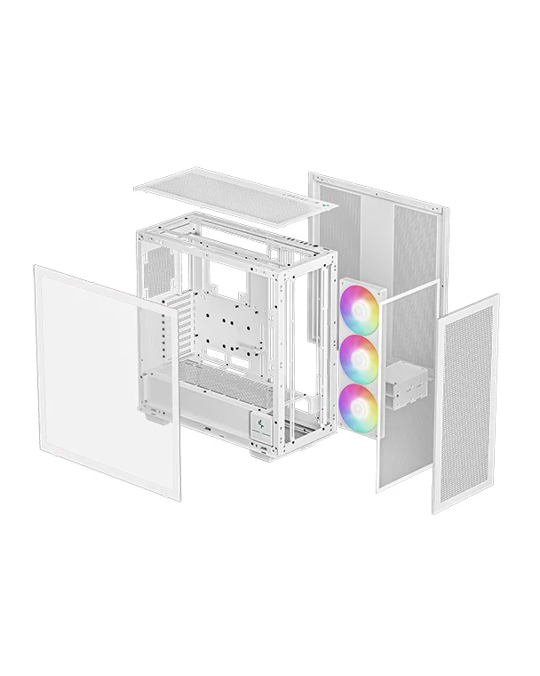 Deepcool Morpheus White Desktop Cabinet 4