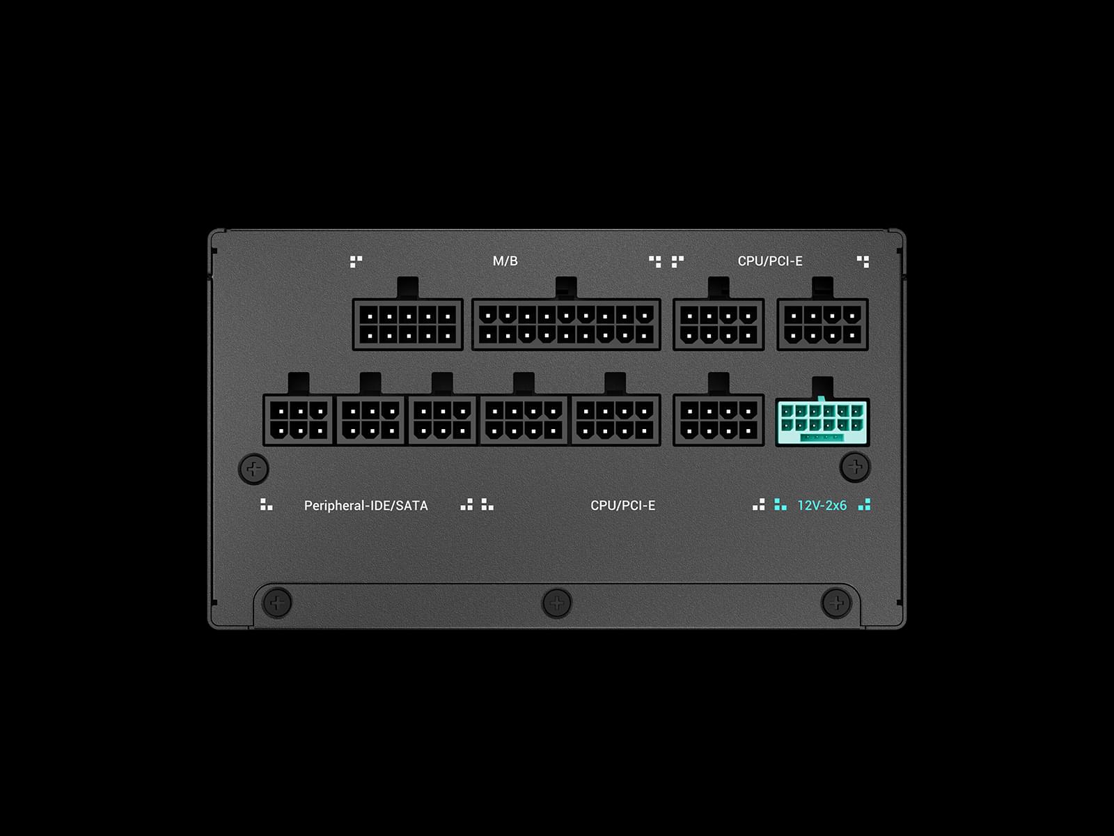 GamerStorm PSU PN1000M Black Desktop SMPS 2