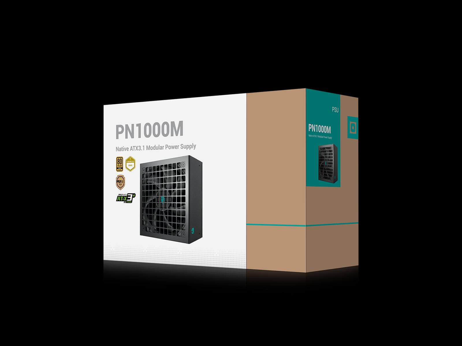 GamerStorm PSU PN1000M Black Desktop SMPS 8