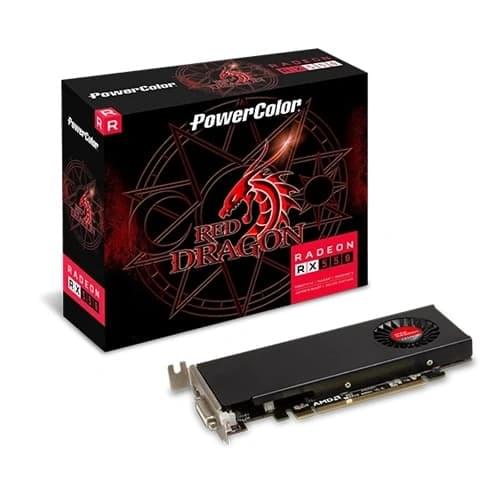 PowerColor RX 550 Red Dragon 2GB GDDR5 Low Profile Graphics Card 11