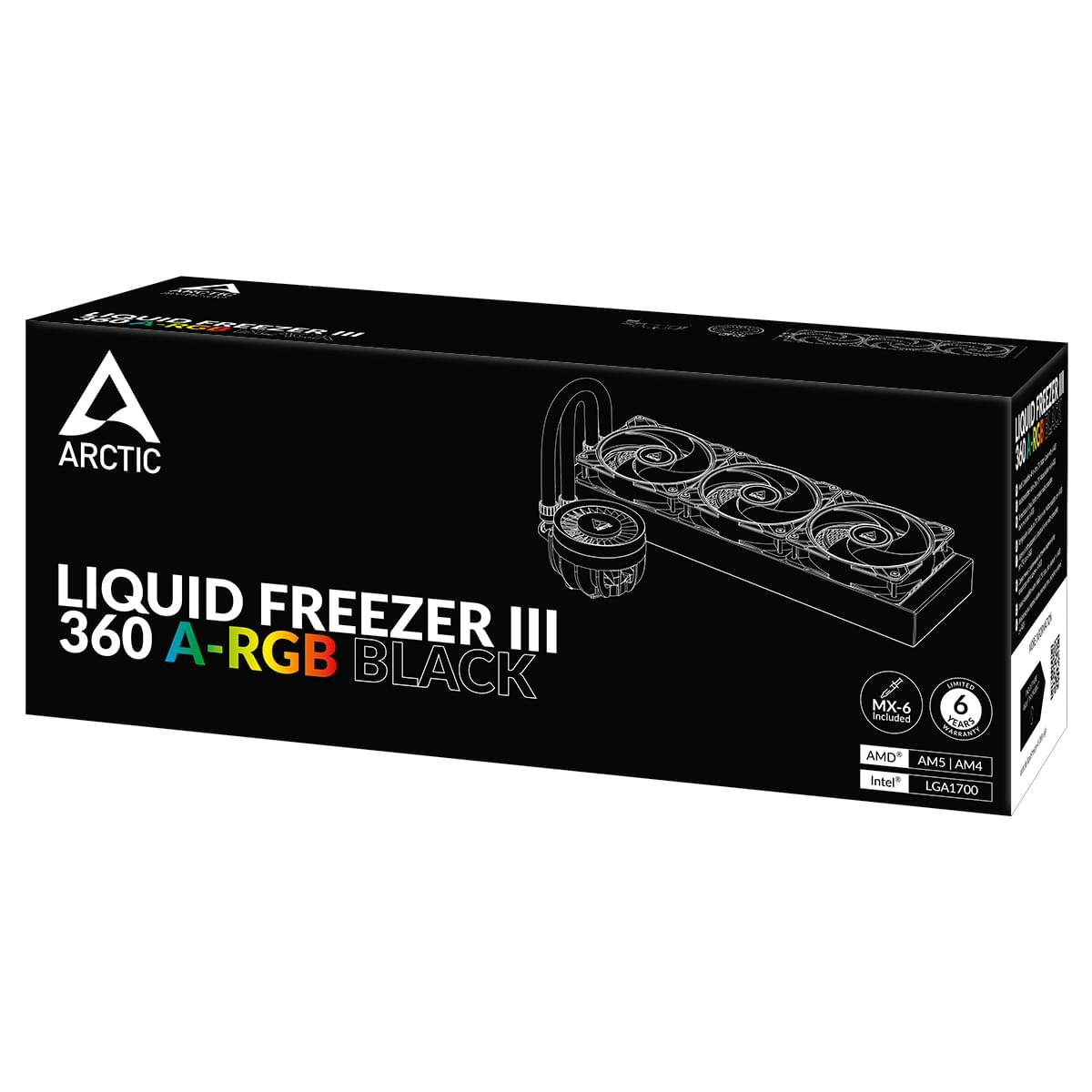 Arctic Freezer III ARGB Liquid CPU Cooler 16