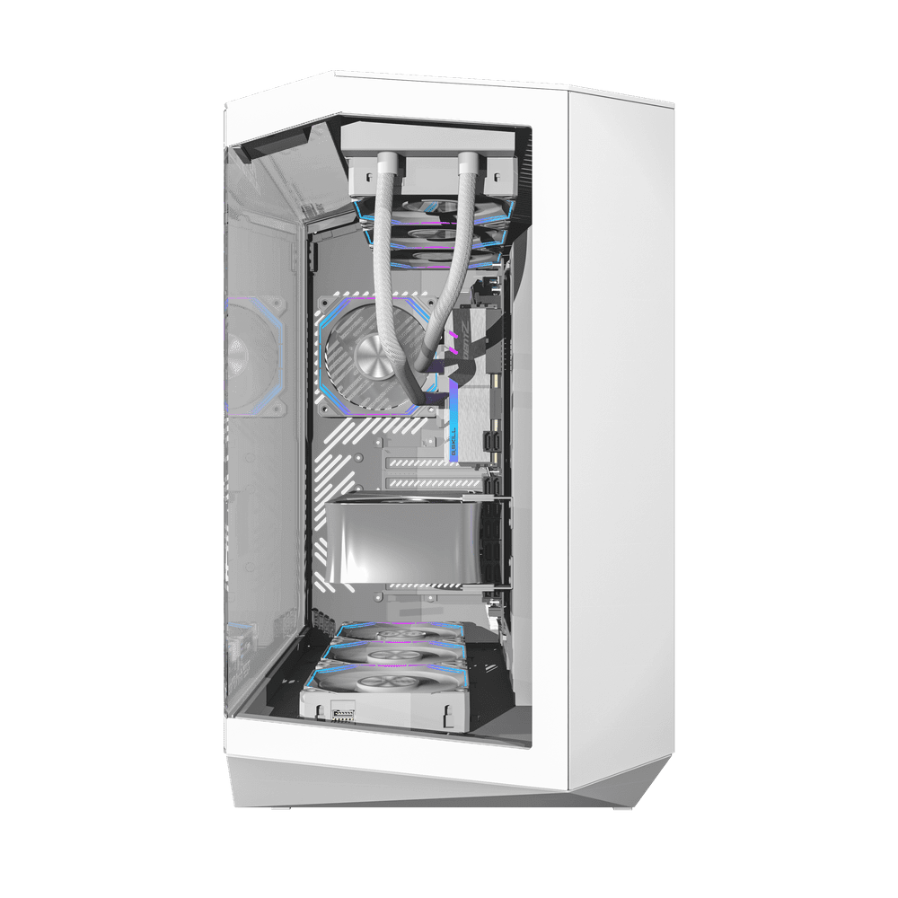 DarkFlash ARCEE DY470 ATX White Cabinet 4