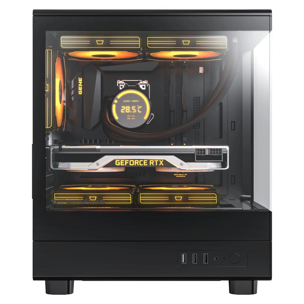 DarkFlash DB330M Micro ATX Glass Black 1