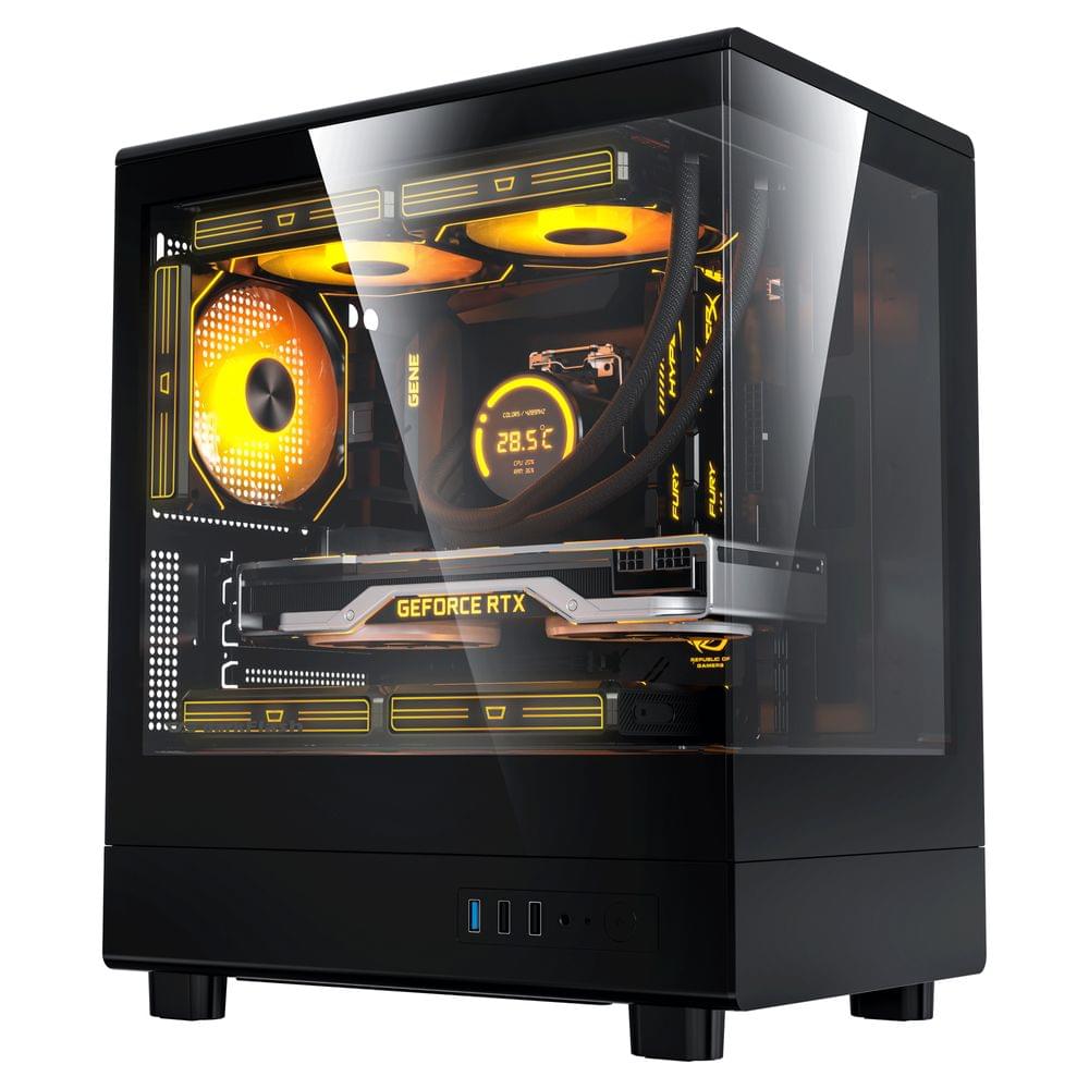 DarkFlash DB330M Micro ATX Glass Black DarkFlash DB330M Micro ATX Glass Black