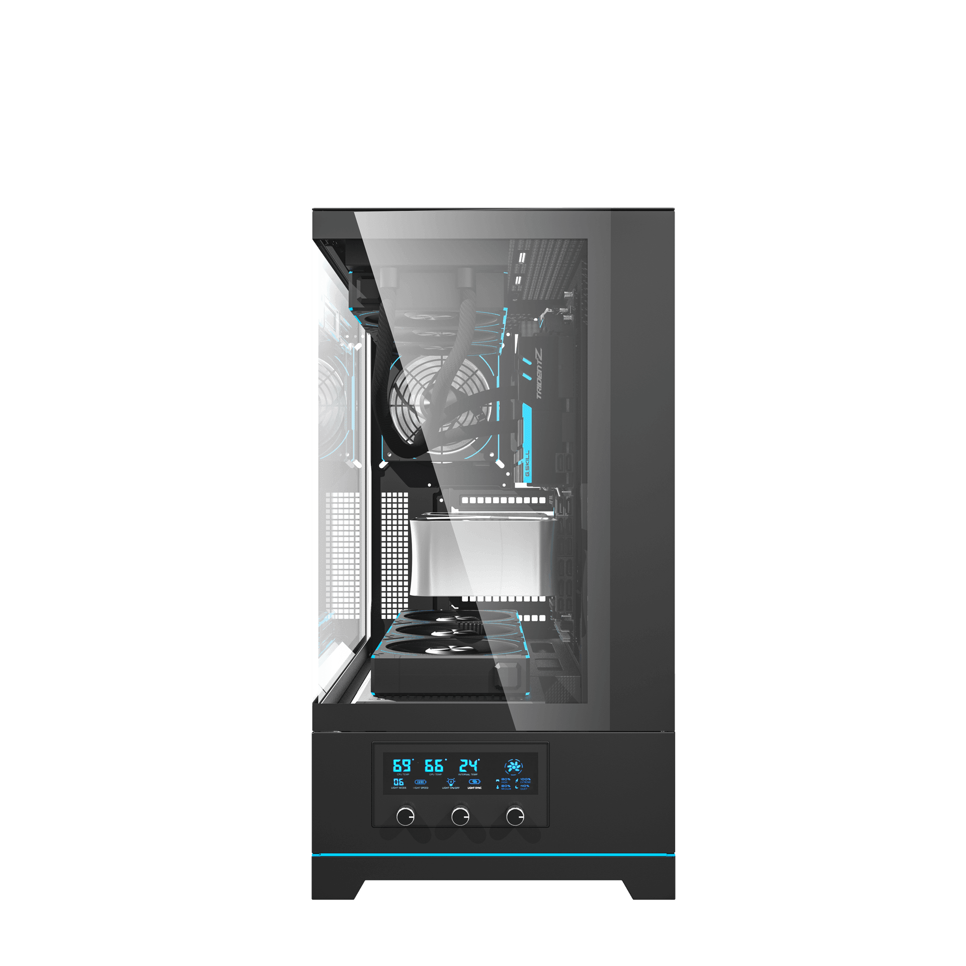 DarkFlash DY451 Pro Black ATX Cabinet 5