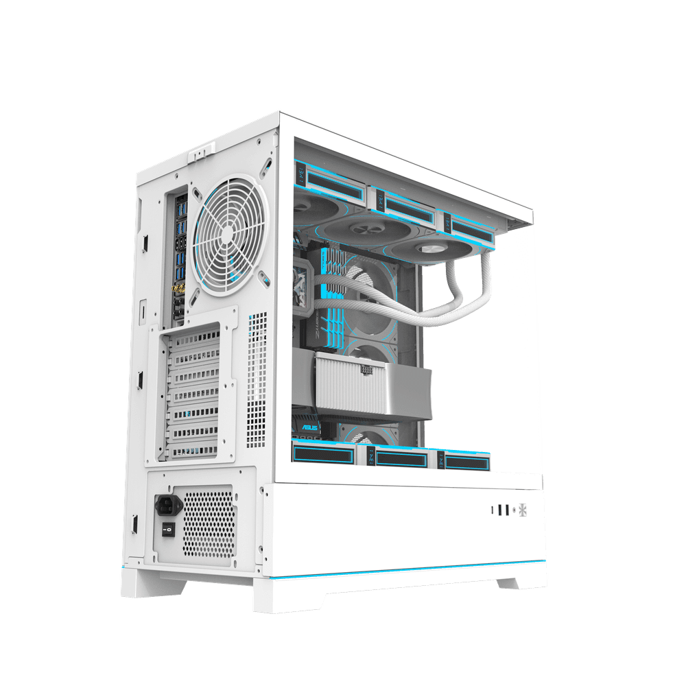 DarkFlash DY451 Pro White ATX Cabinet 3