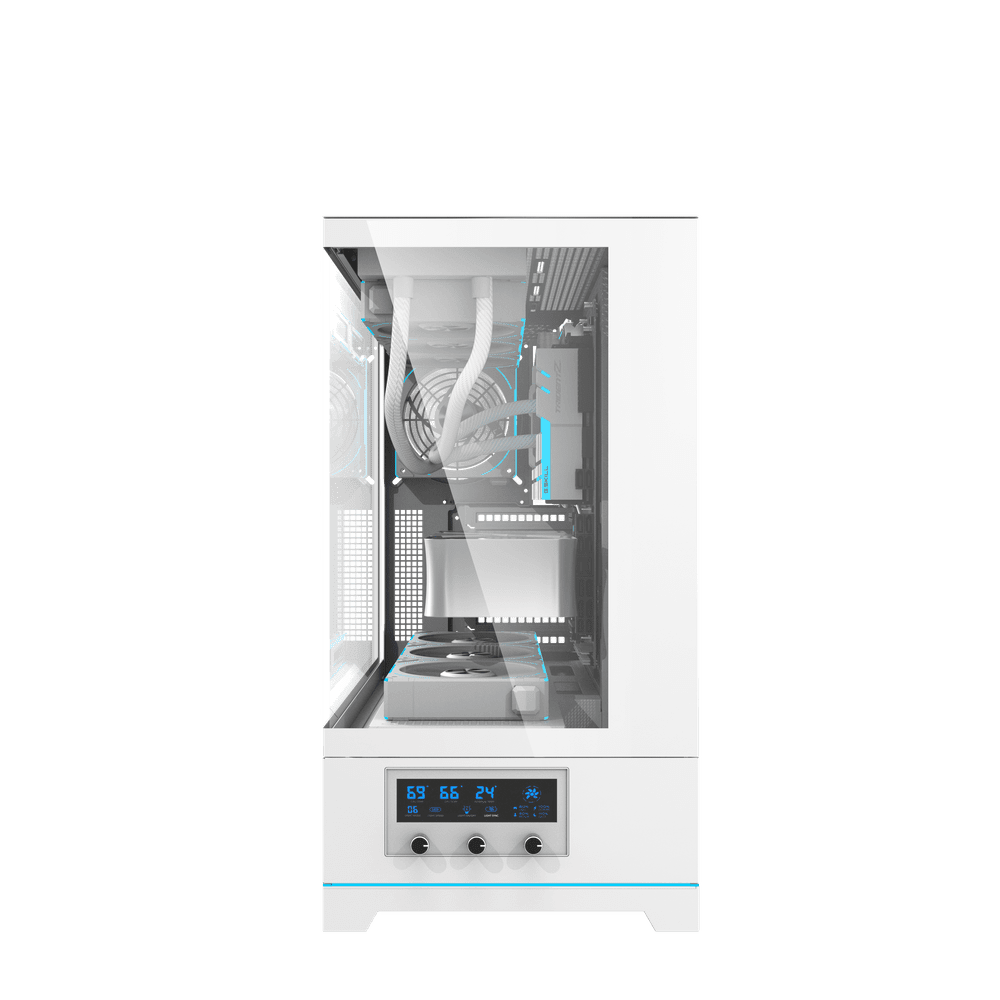 DarkFlash DY451 Pro White ATX Cabinet 4