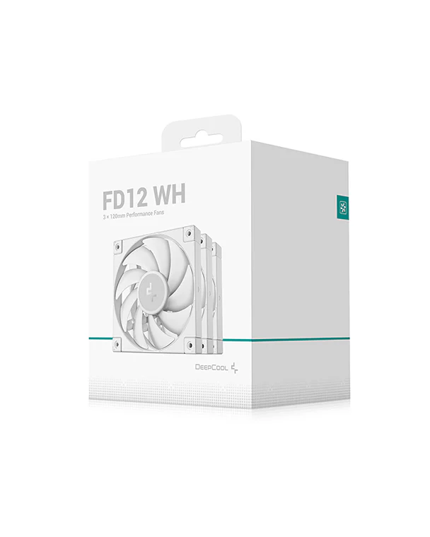 Deepcool FD12 White 3 In 1 Cooler Fan