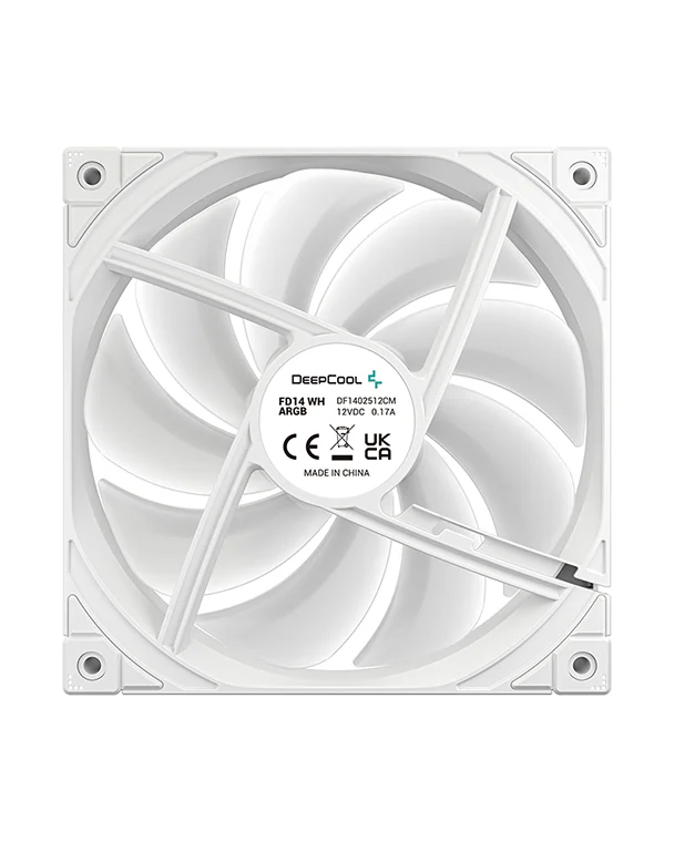 Deepcool FD14 White ARGB 3 in 1 Desktop Cooler Fan 3
