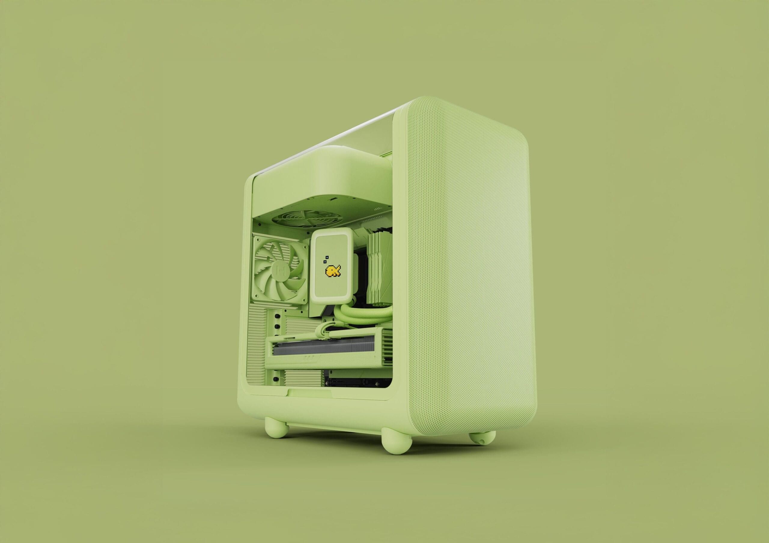 HYTE X50 Matcha Desktop Cabinet 2 scaled