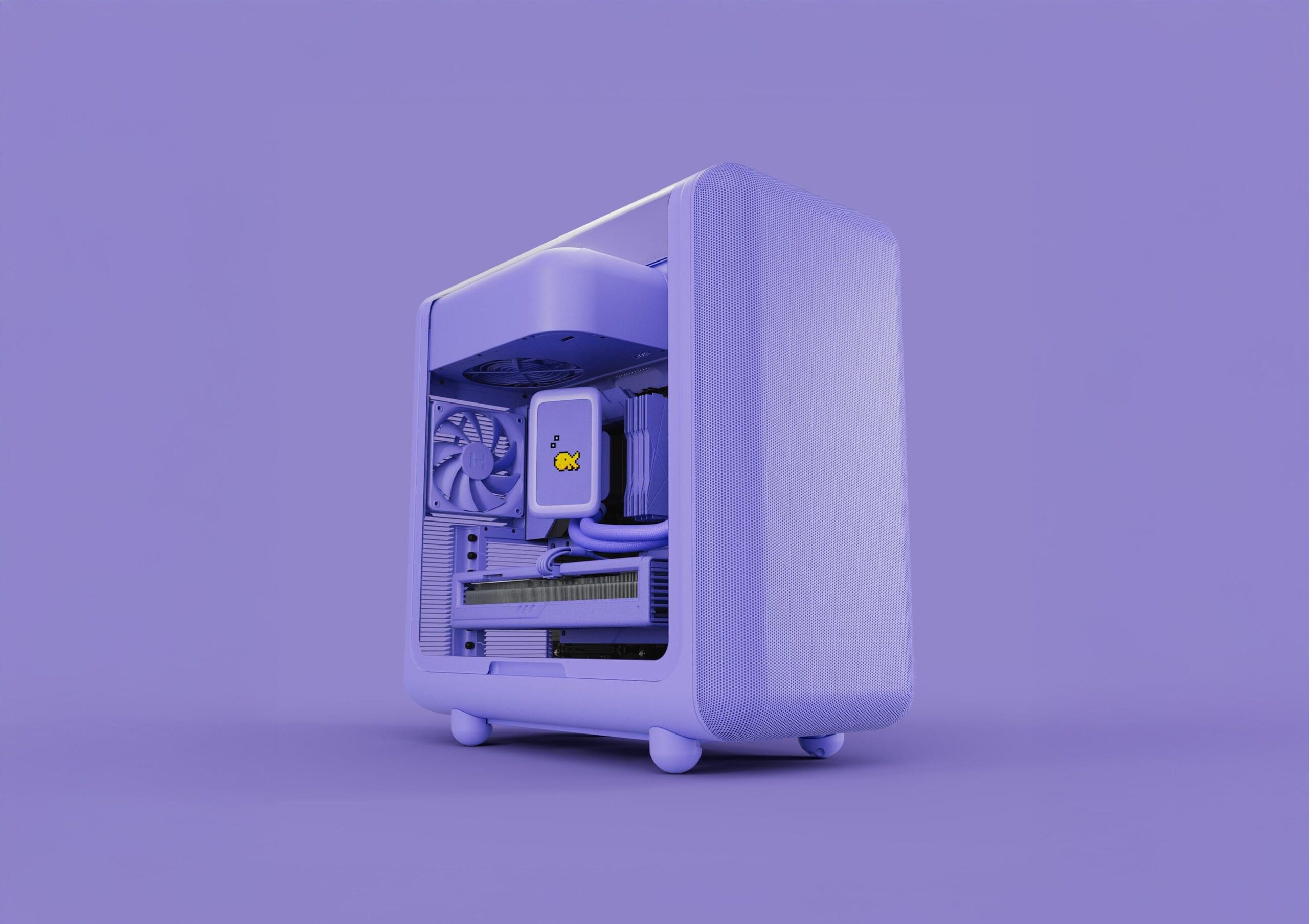 HYTE X50 Taro Milk Desktop Cabinet 5 scaled