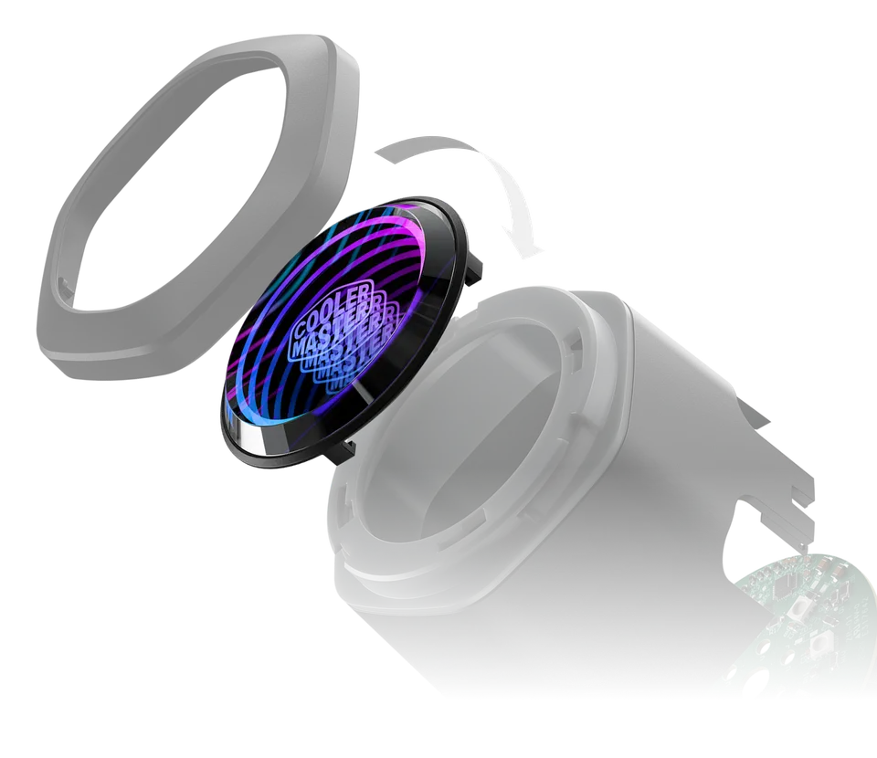 Cooler Master MasterLiquid 360 Core Nex ARGB AIO Liquid CPU Cooler – Black | Dual Chamber Pump, 3x 120mm ARGB Fans, LGA1700 & AM5 Support | MLX-D36M-A18PA-R1 - Image 4