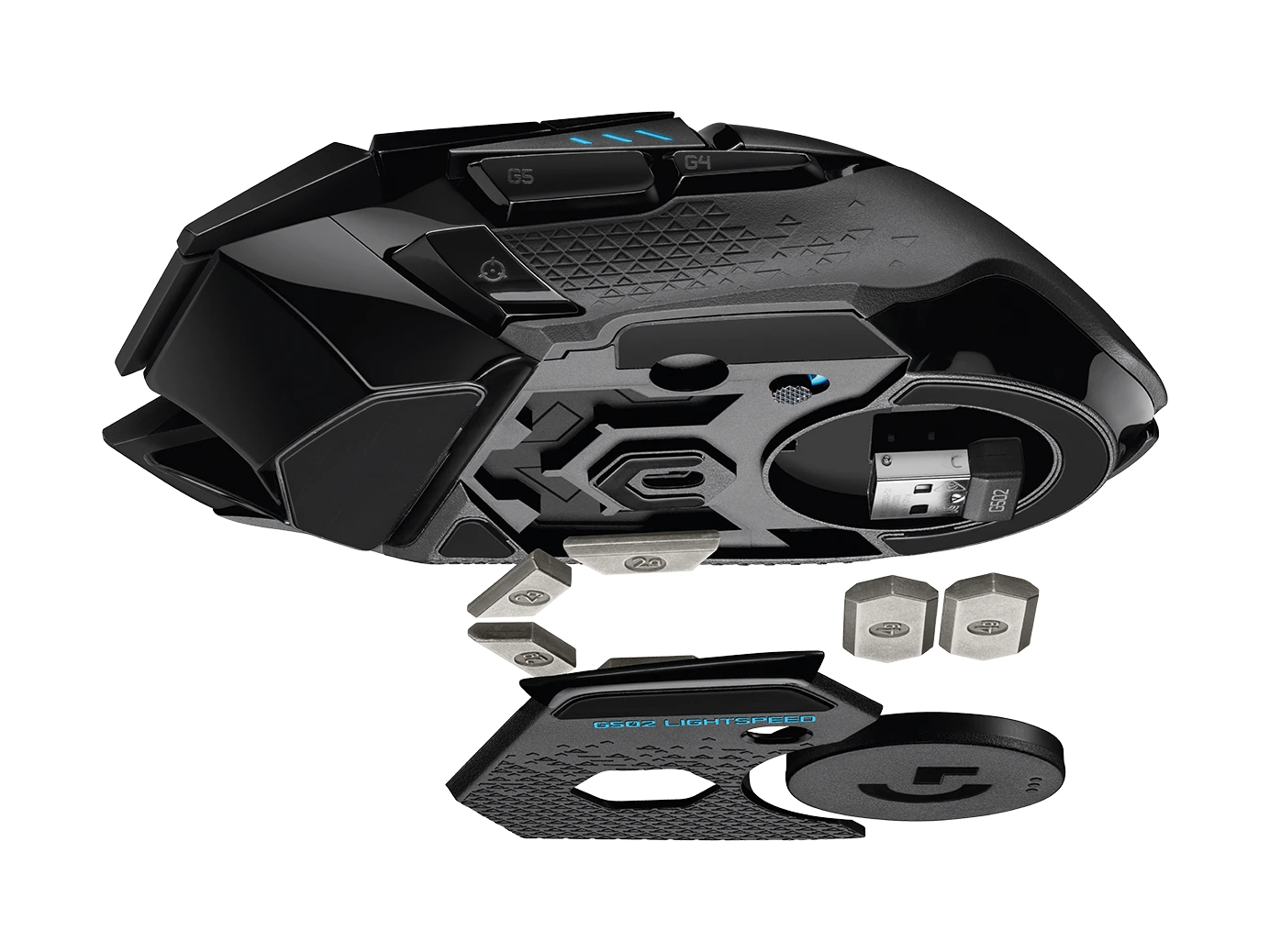 Logitech G502 Lightspeed Wireless Mouse 5