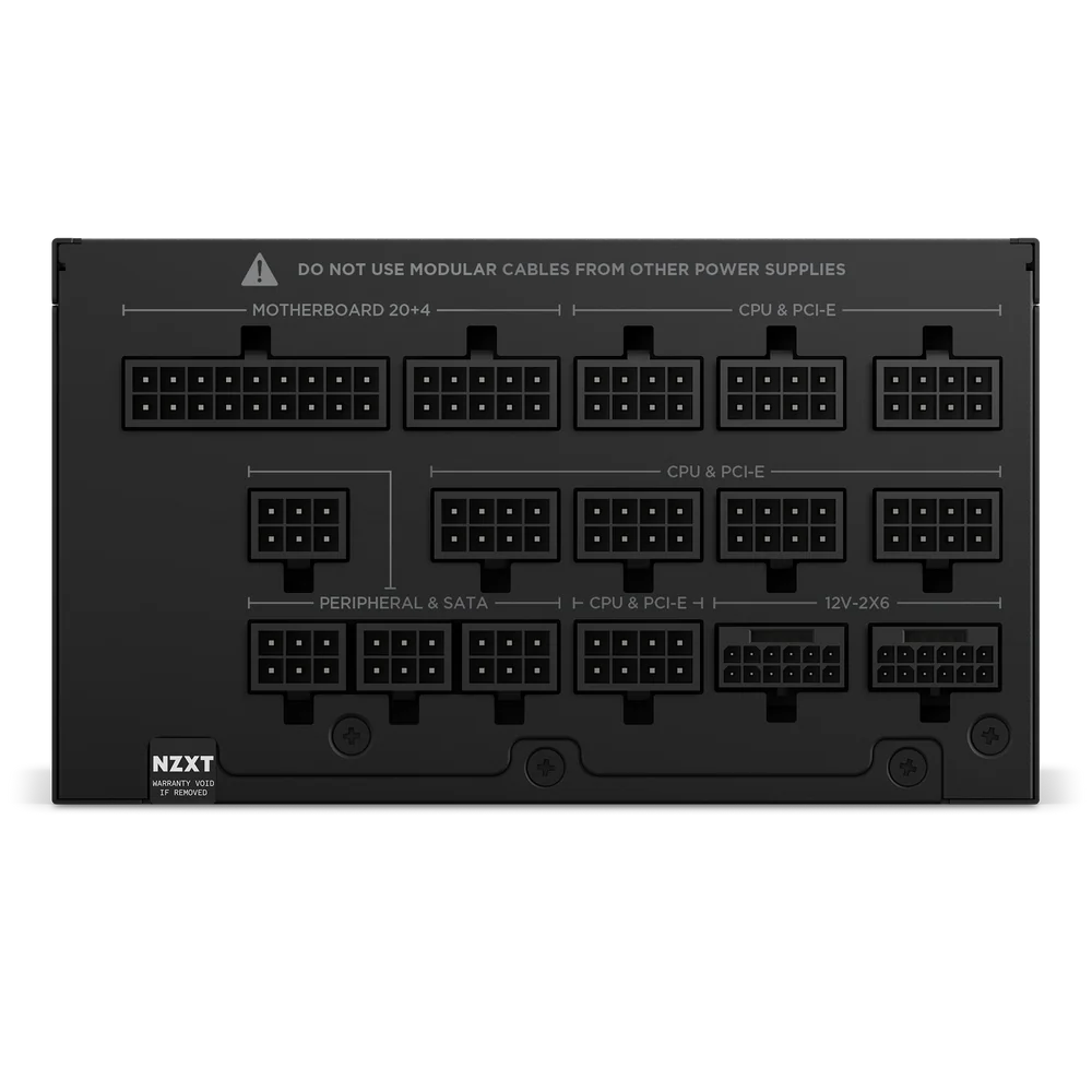 NZXT 1500 Watt 80 Plus Platinum SMPS 4