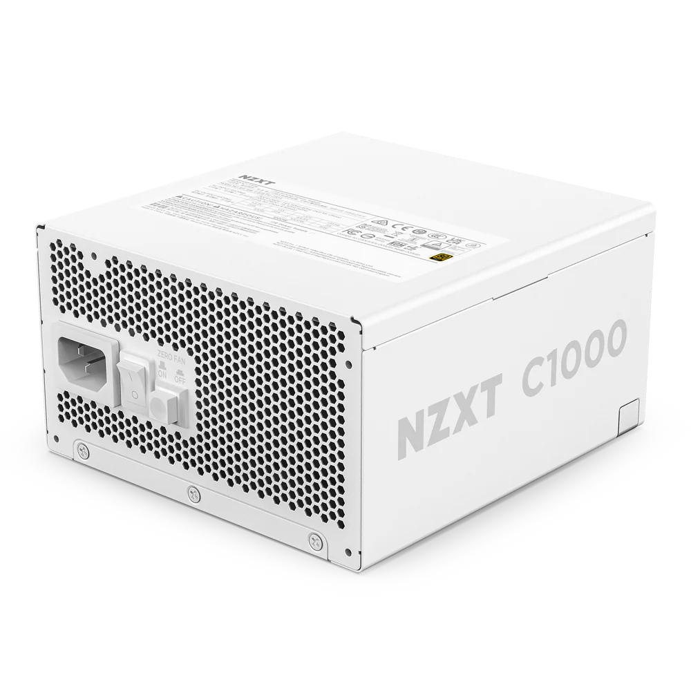 NZXT C1000 Watt ATX White Desktop SMPS 1