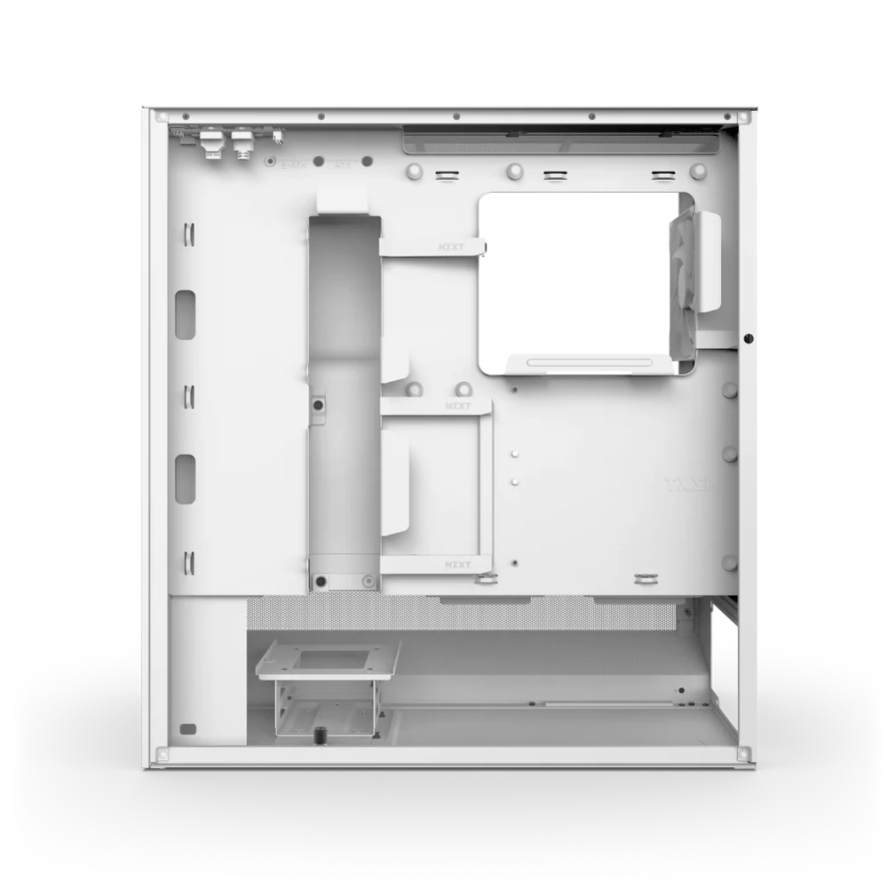 NZXT Chassis H5 Flow RGB mATX White Case 5 1