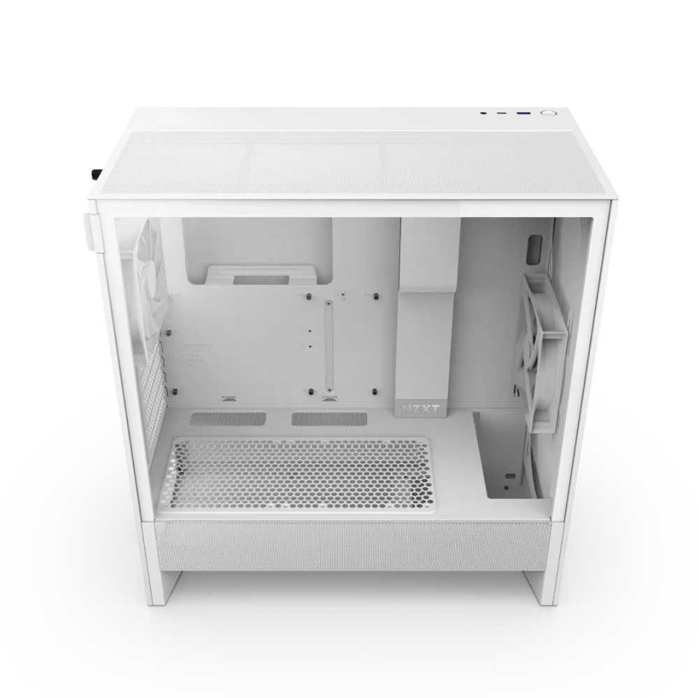 NZXT Chassis H5 Flow White mATX Cabinet 2