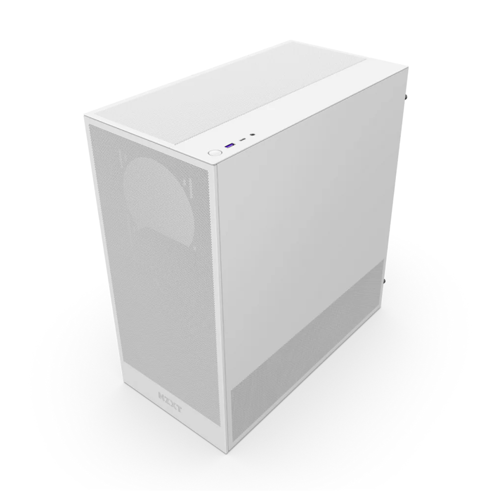 NZXT Chassis H5 Flow White mATX Cabinet 3