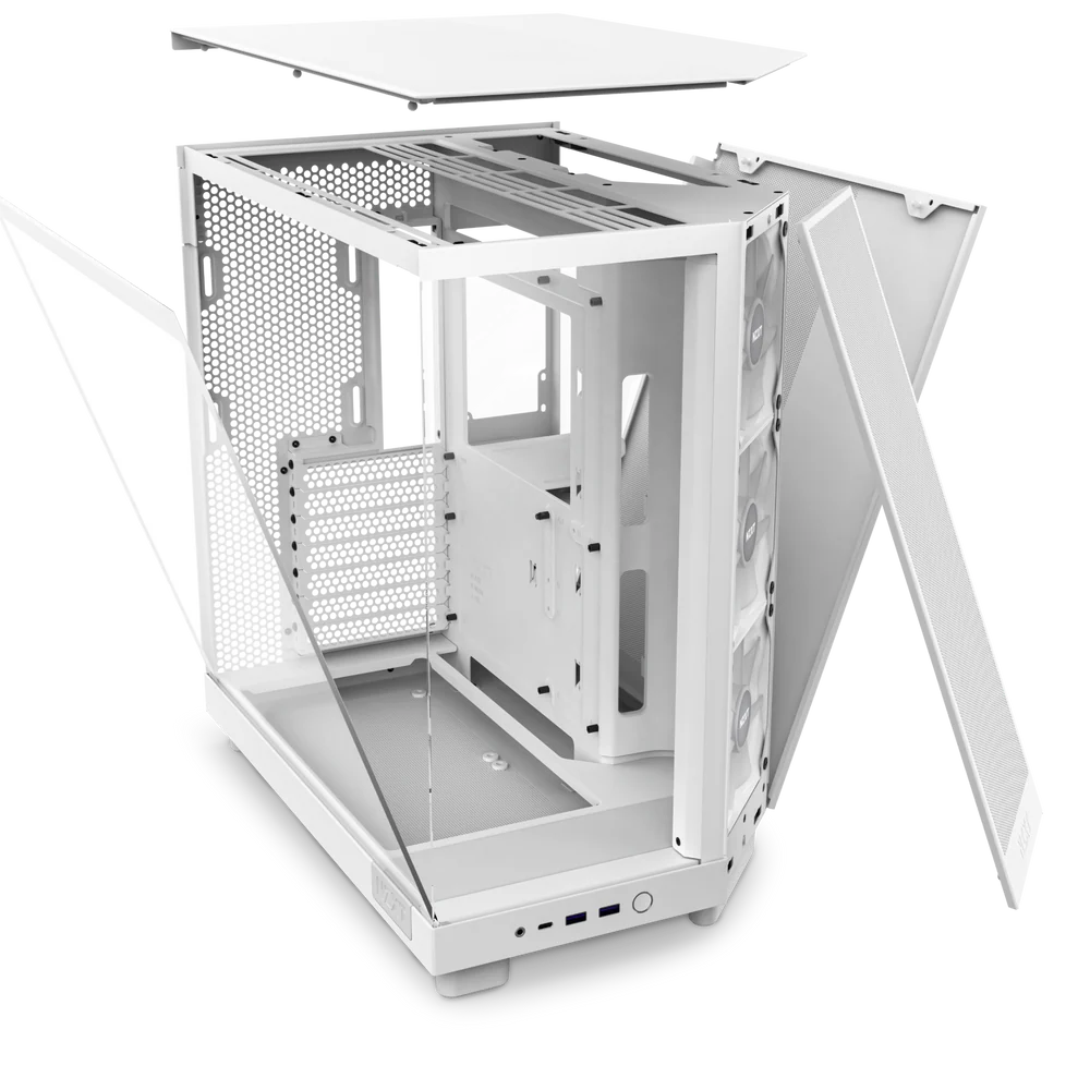 NZXT Chassis H6 Flow RGB White Cabinet 4