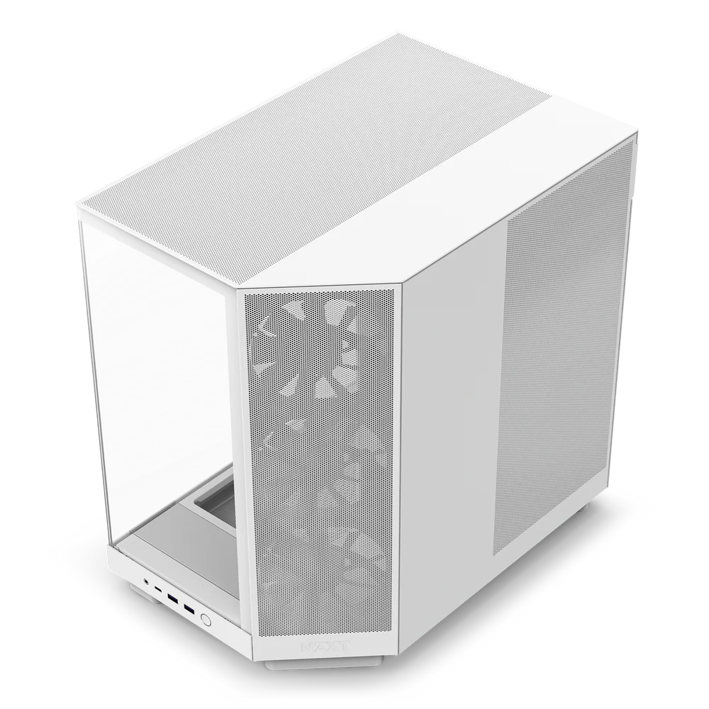 NZXT Chassis H6 Flow White Dual Chamber 2