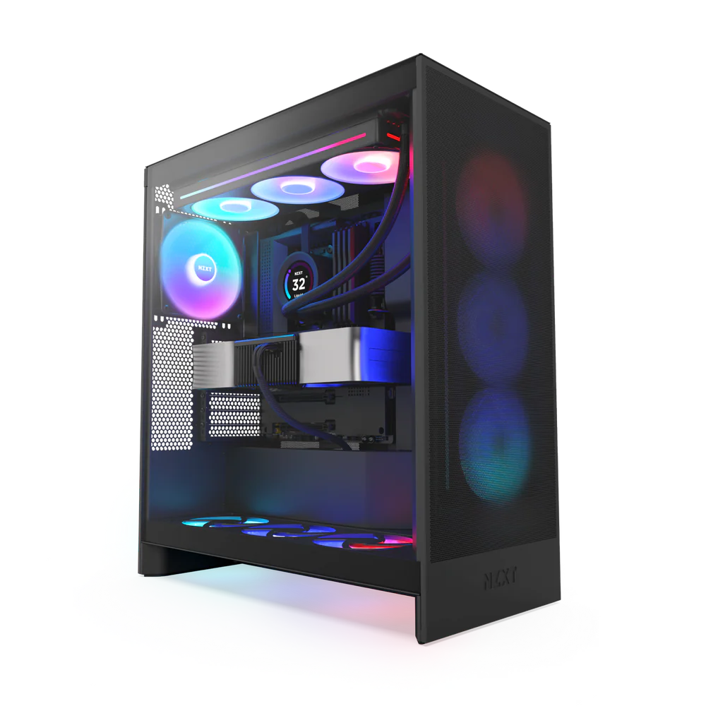 NZXT Chassis H7 Flow RGB Black Mid Tower
