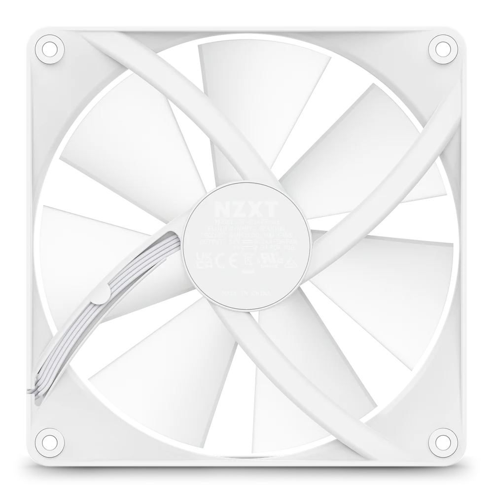 NZXT F140 White RGB Core Fan 5