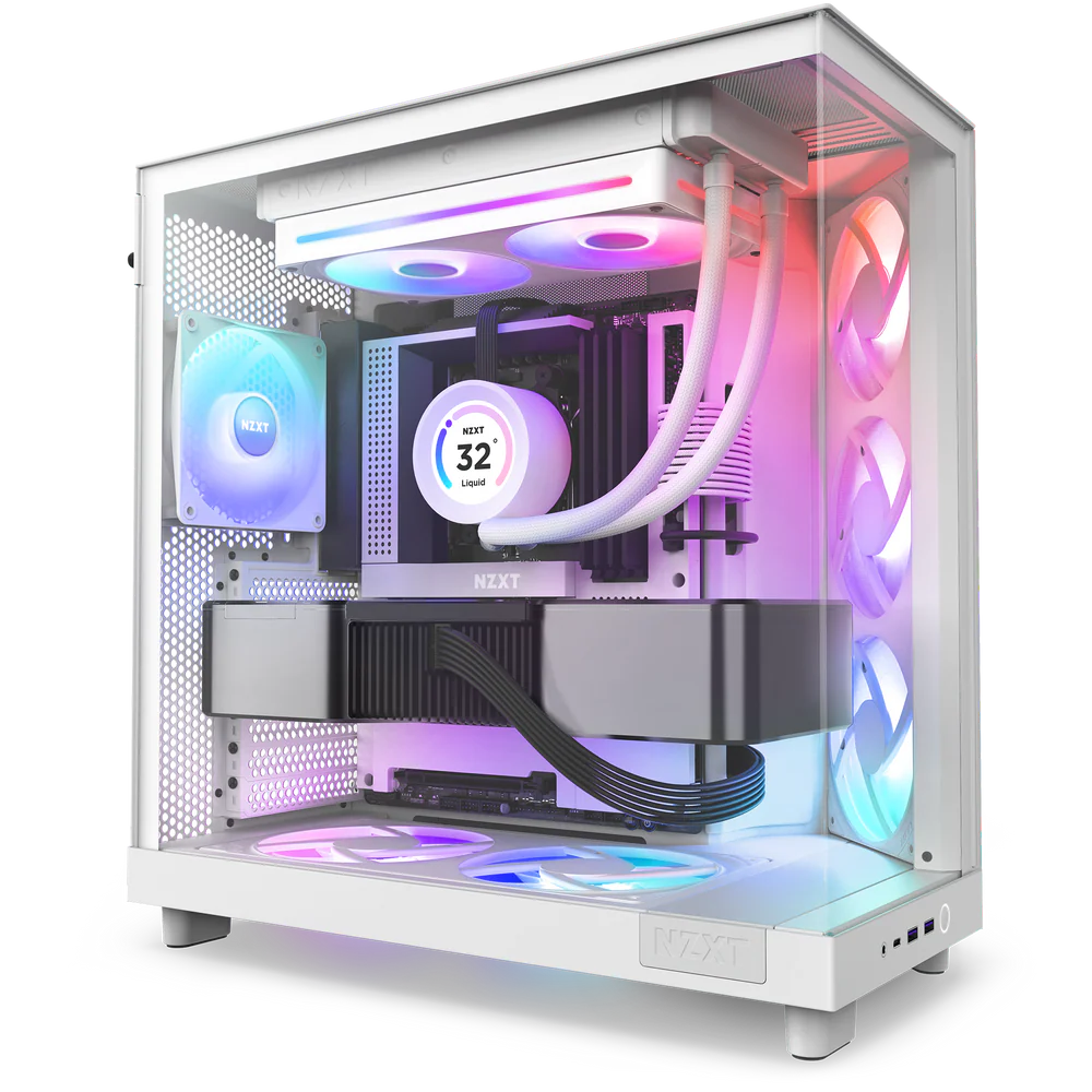 NZXT F280 White RGB Core Fan 4