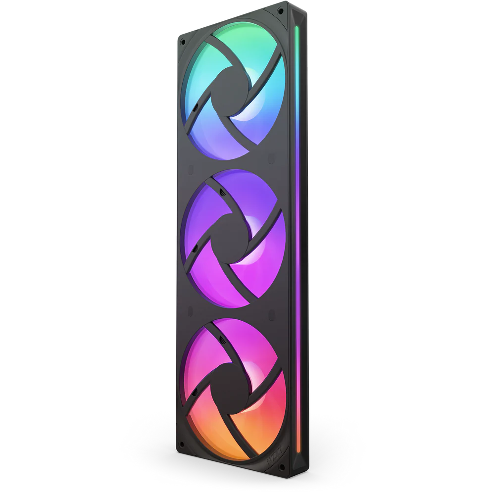 NZXT F360 RGB Black Core Fan 1
