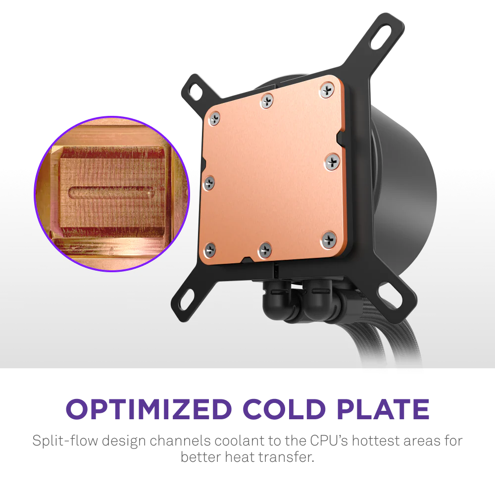 NZXT Kraken Plus 360 Black RGB V2 liquid cooler 1