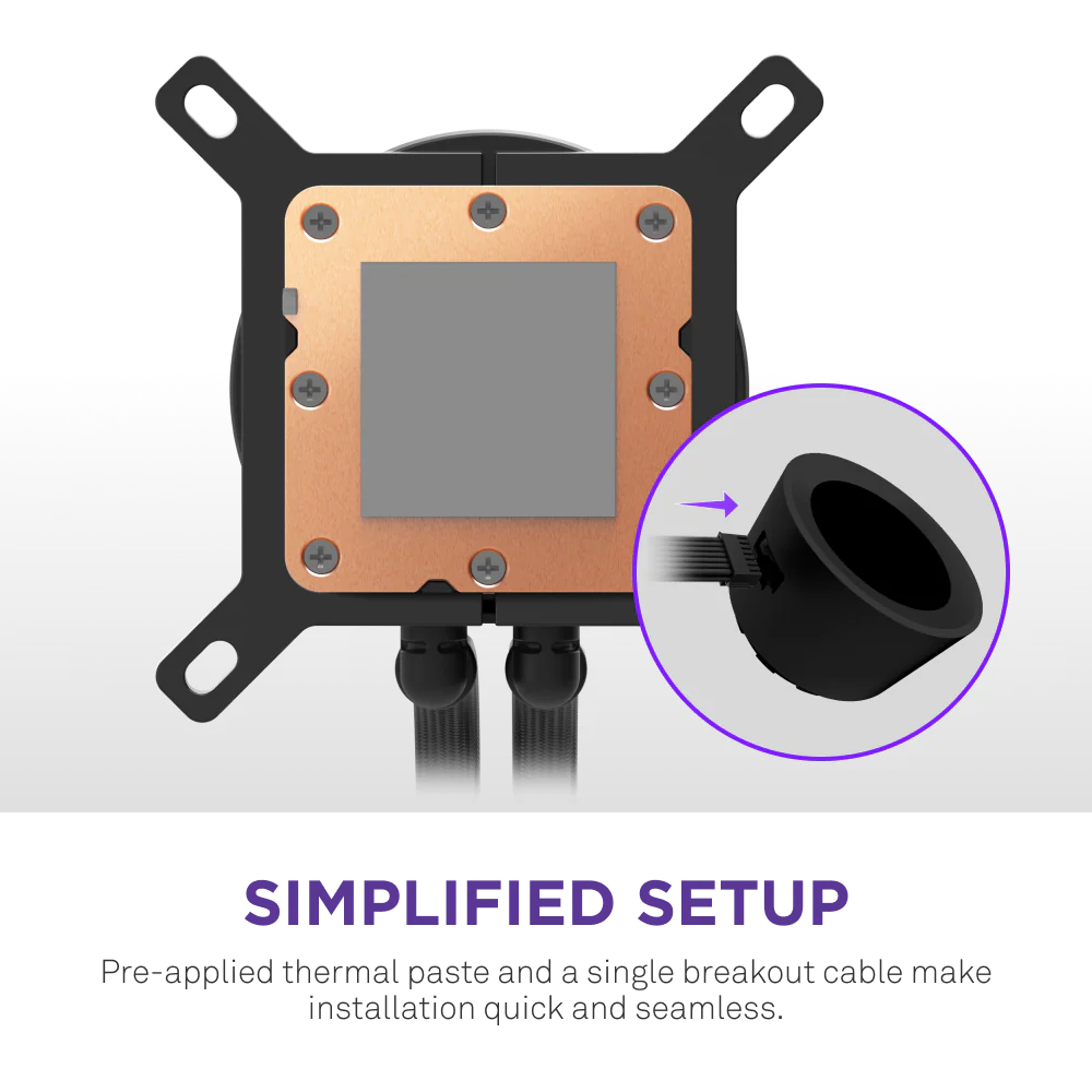 NZXT Kraken Plus 360 Black RGB V2 liquid cooler 3