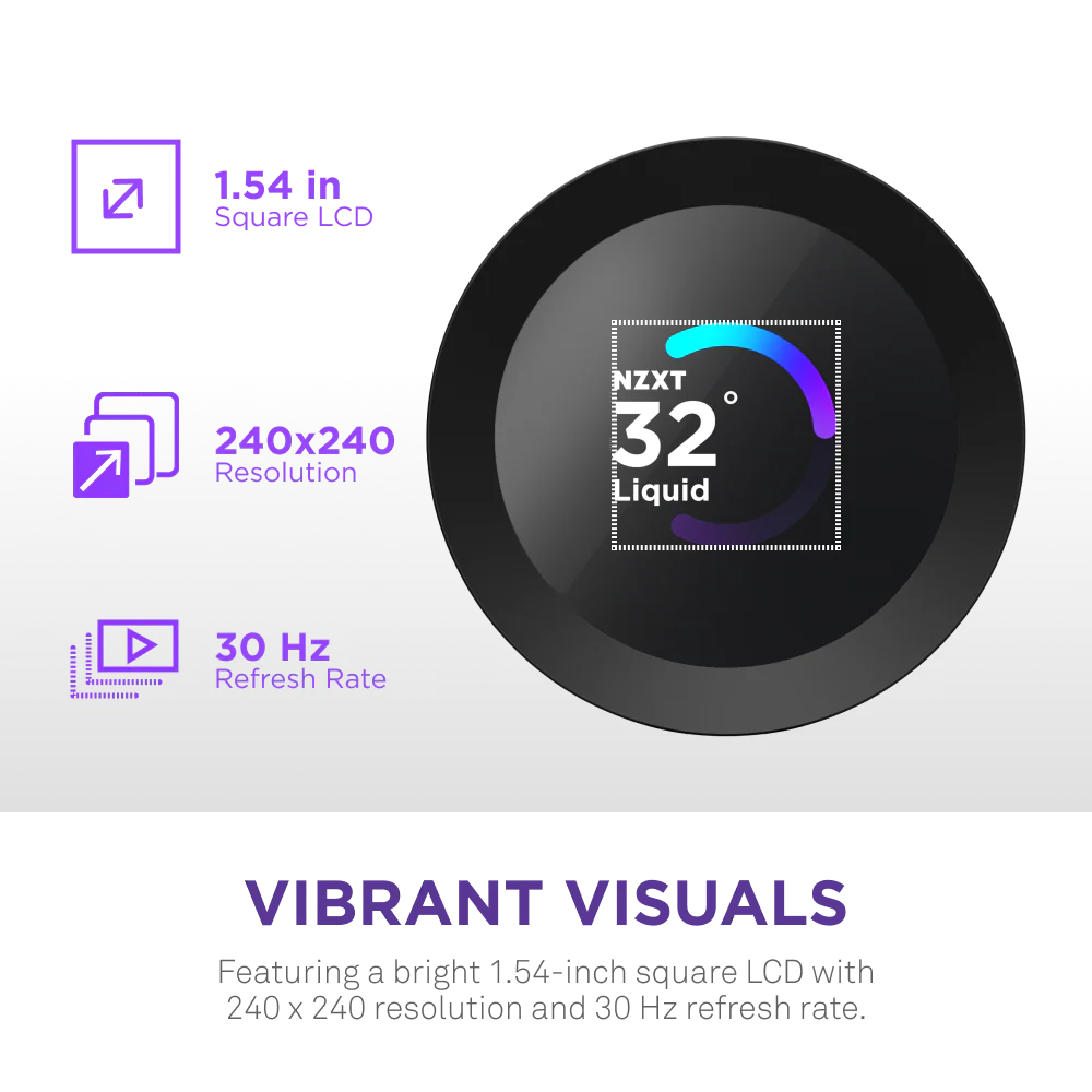 NZXT Kraken Plus 360 Black RGB V2 liquid cooler 6