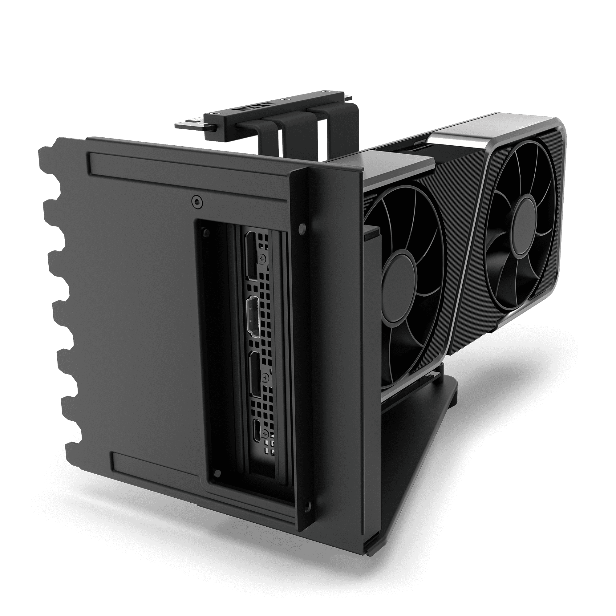 NZXT Vertical GPU Black Mounting Kit 4