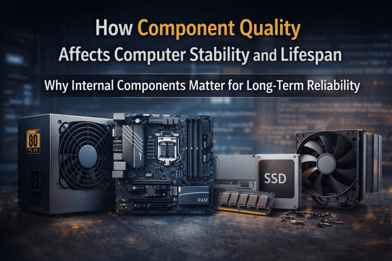 How Component Quality Affects Computer Stability and Lifespan